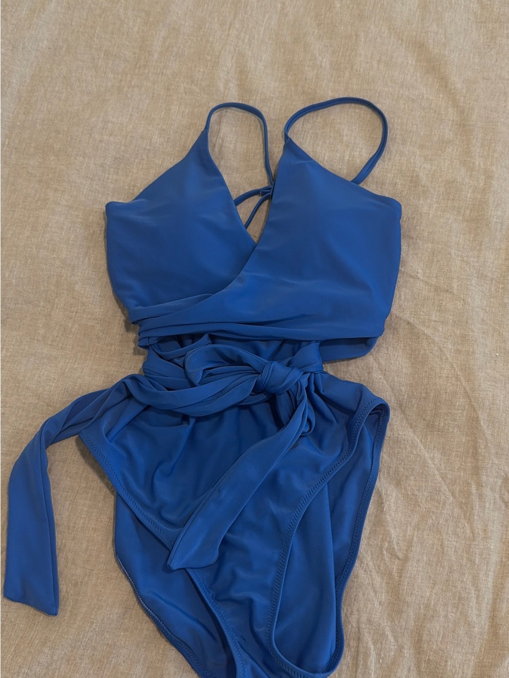 Aerie Wrap One Piece Swim